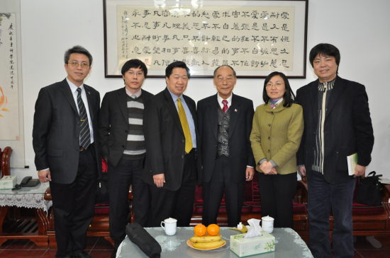 美国纽约神学教育中心访问团一行4人来访 美国纽约神学教育中心访问团一行4人来访