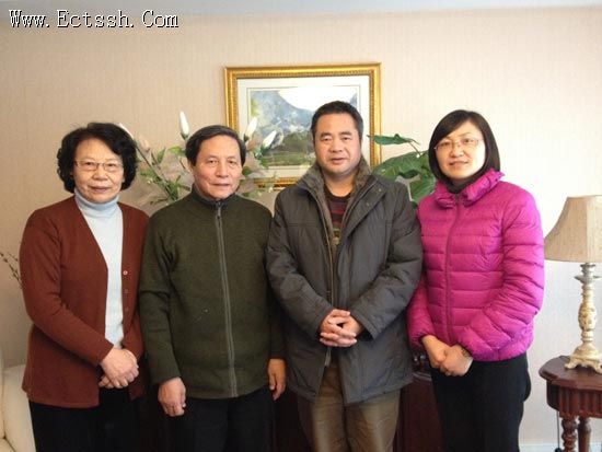 我院领导看望苏德慈牧师 我院领导看望苏德慈牧师