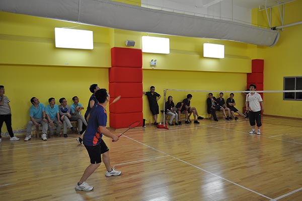 华东神学院参加宗教院校羽毛球专项比赛 华东神学院参加宗教院校羽毛球专项比赛