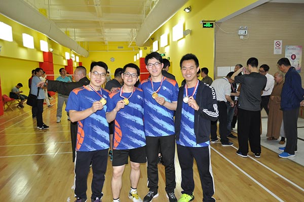 华东神学院参加宗教院校羽毛球专项比赛 华东神学院参加宗教院校羽毛球专项比赛