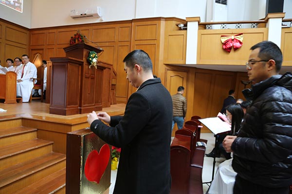 华东神学院举行2018年圣诞感恩献心圣餐礼拜 华东神学院举行2018年圣诞感恩献心圣餐礼拜